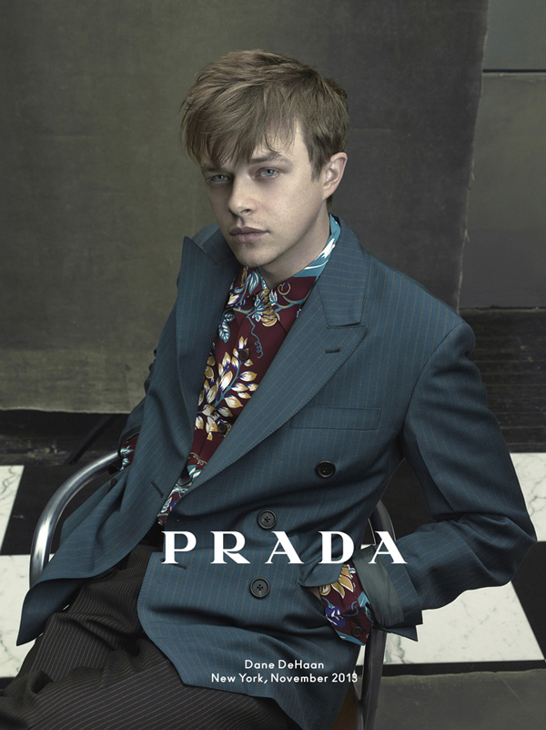 俳優デイン デハーンの魅力の本質に迫った Pradaの14年春夏メンズ広告キャンペーン