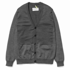 MULTI-STITCH CARDIGAN GRAY 44000円