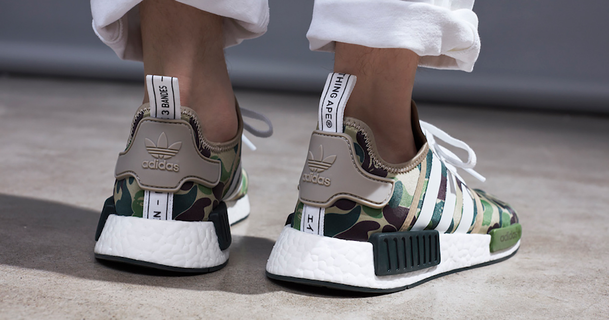 噂は本当だった！A BATHING APE®の『NMD』が遂にリリース