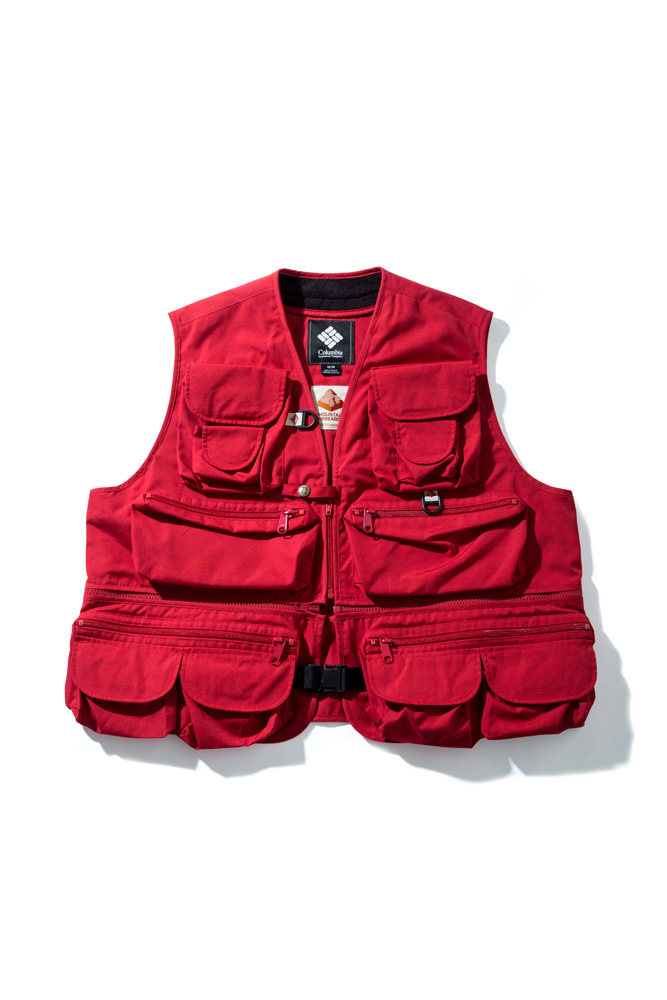 今日の逸品】［COLUMBIA BLACK LABEL × MOUNTAIN RESEARCH］の『Salmon Trout Butte™ Vest』。