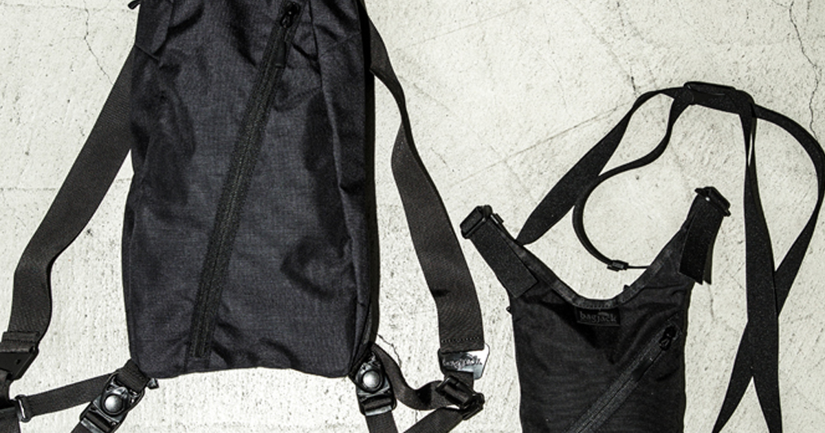 今日の逸品】［bagjack × exoskeleton］のバッグ。