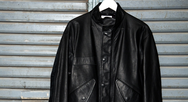 blackmeans  FLAGSTUFF Leather Vest レザー