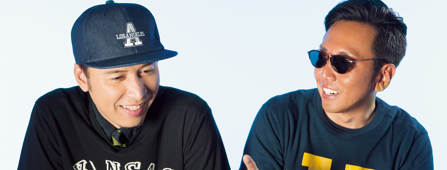 ILMARI & PES of RIP SLYME for Champion リップスライムの
