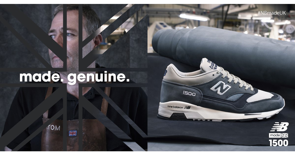 new balanceのフリンビー工場35周年を記念して、3型のMade in U.K.