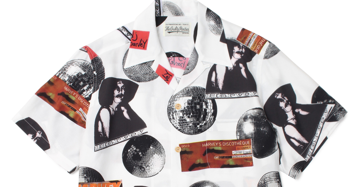 来日を記念したDJ HARVEY × WACKO MARIAのコラボアイテム