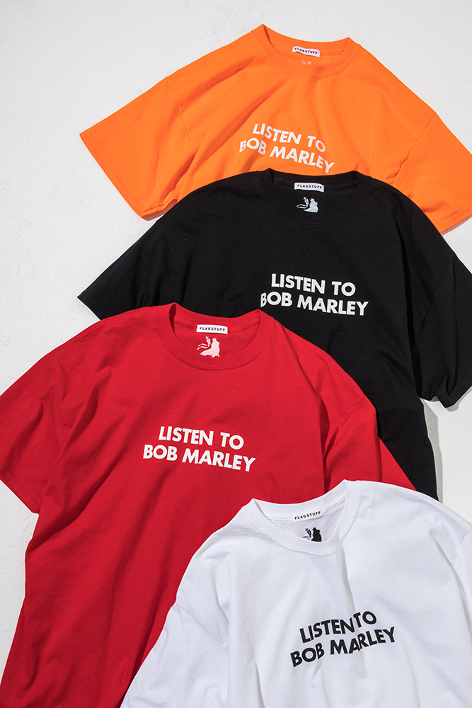 今日の逸品】BOB MARLEY × F-LAGSTUF-FのTシャツ