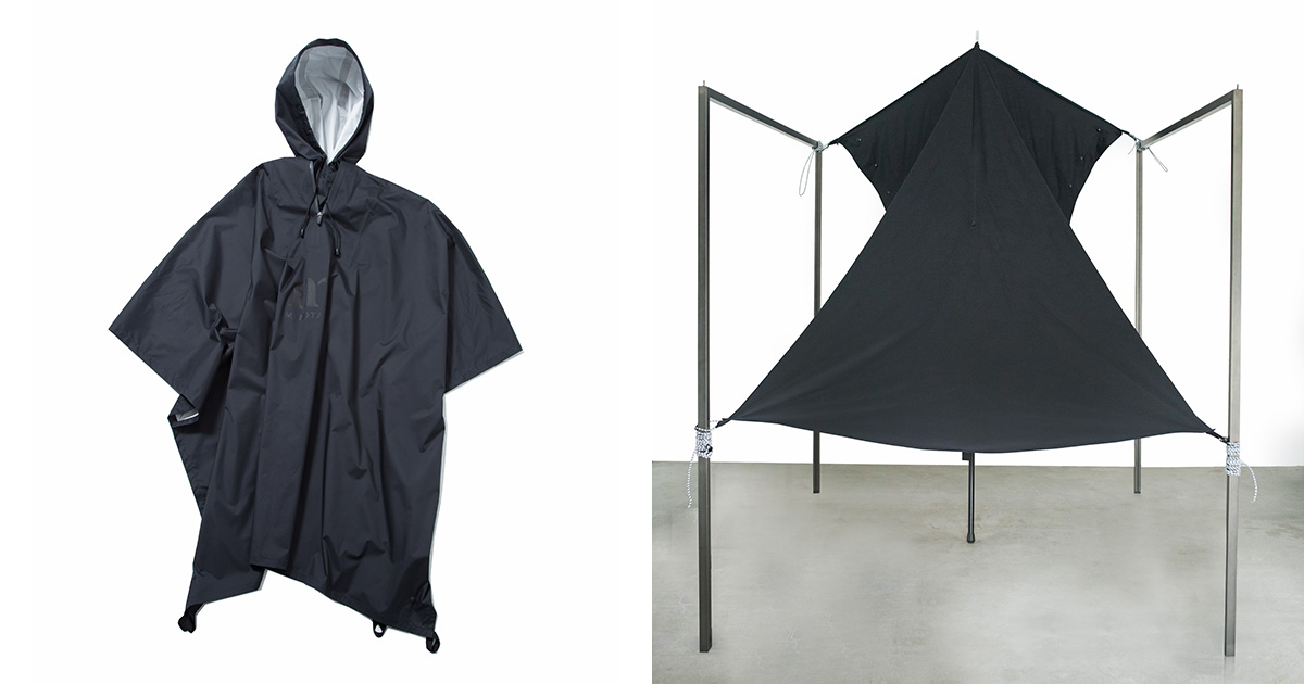 ポンチョがタープに? muraco × MINOTAURのユースフルな2way ポンチョがタープに? muraco × MINOTAURのユースフルな2way