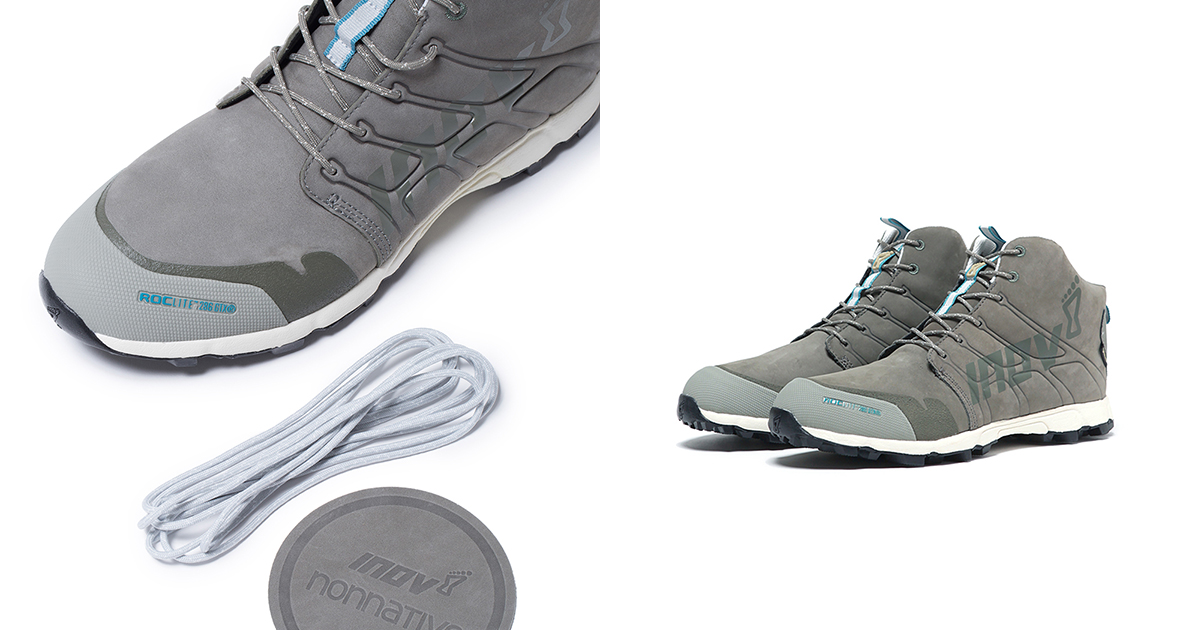 nonnative × inov-8のコラボシューズ第2弾
