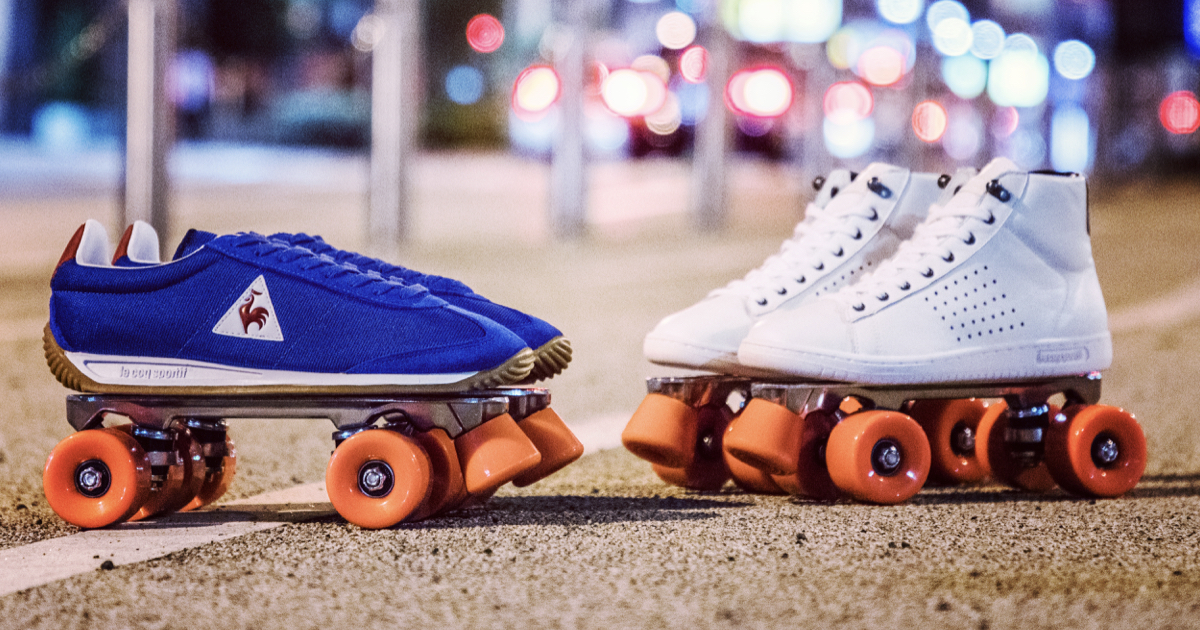 le coq sportifのローラースケート付きモデル『ROLLER Pack』