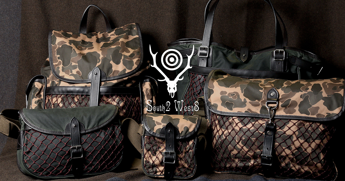 ワックスコットン素材を使ったSOUTH2 WEST8のクラシックなバッグ