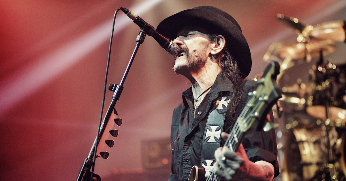 Motorhead、レミー・キルミスターの最期の公式ライブ映像が劇場公開