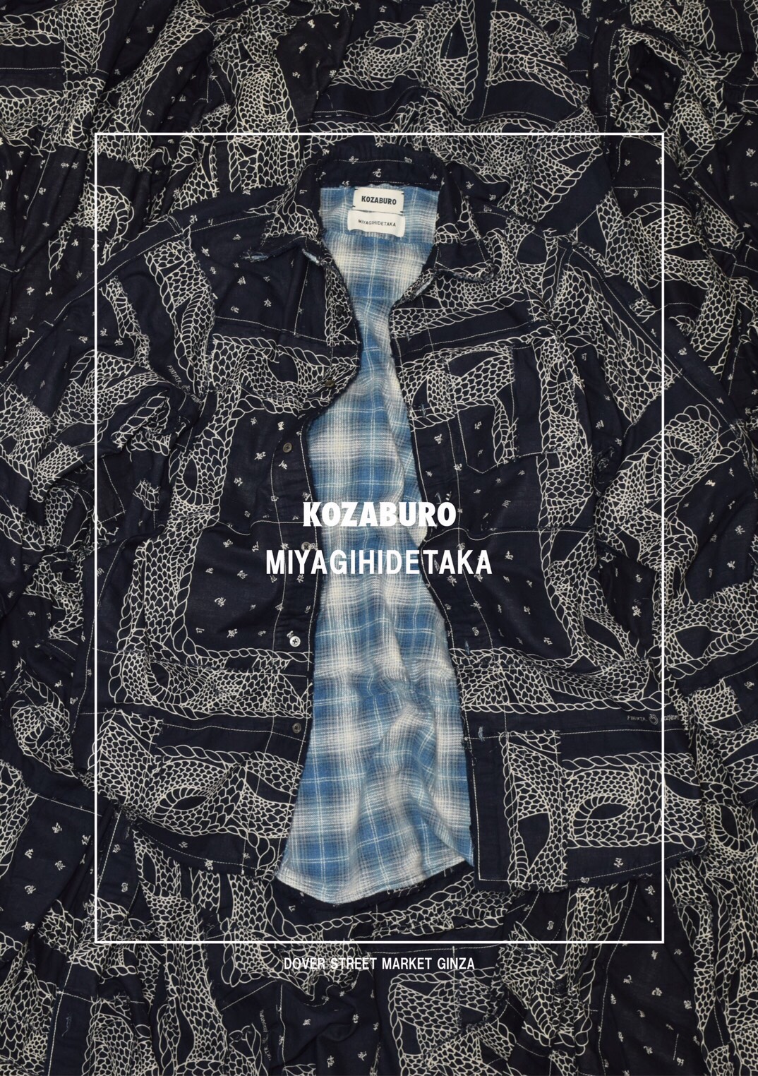 KOZABURO × MIYAGIHIDETAKAのシャツがDOVER STREET MARKET GINZAで発売中