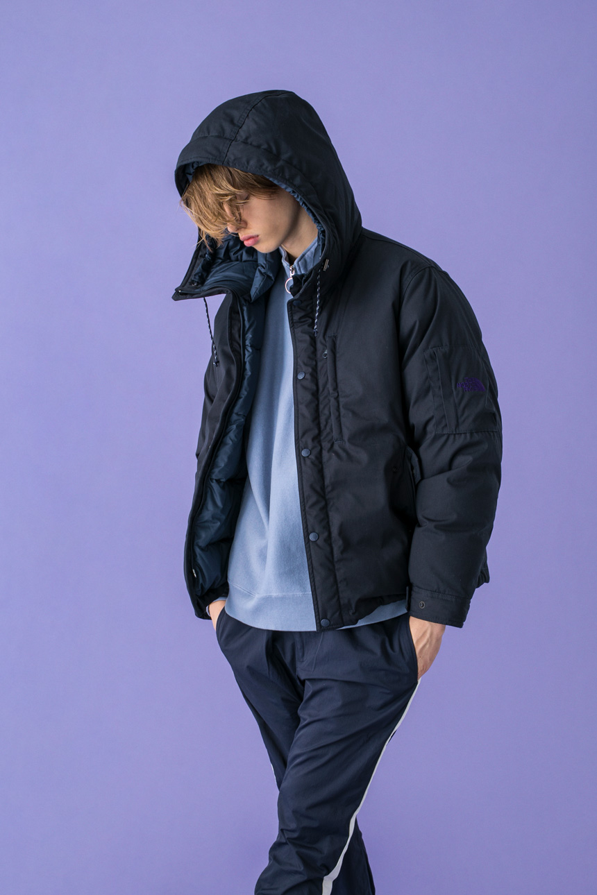 THE NORTH FACE PURPLE LABELのショートダウンパーカがmonkey timeだけ