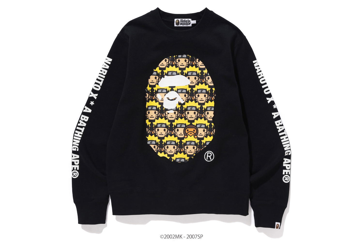 NARUTOシリーズとA BATHING APE®がコラボレーション