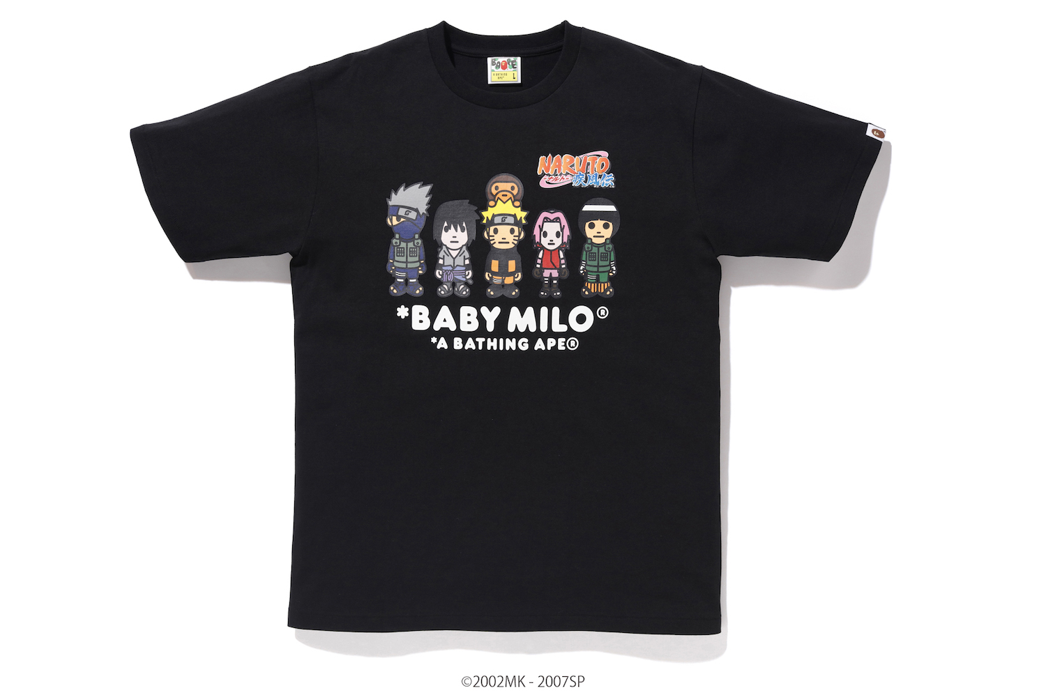 NARUTOシリーズとA BATHING APE®がコラボレーション