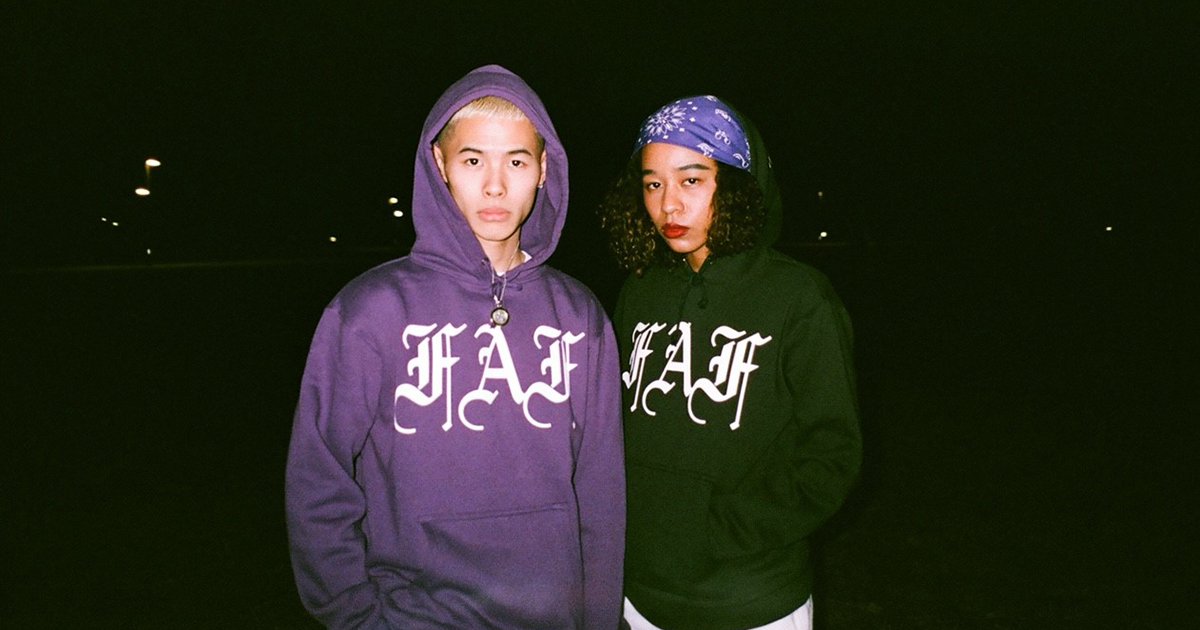 FAKE ASS FLOWERS FAF スウェットパンツ メンズ フェイクアス