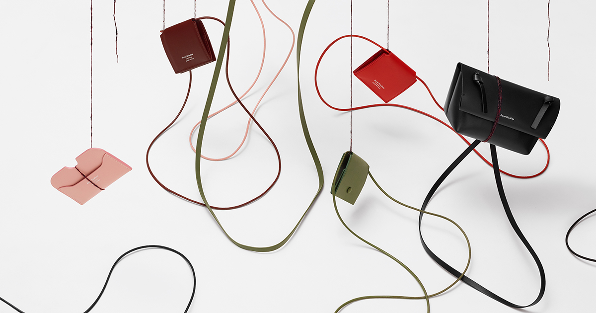 Acne Studiosの新たなスモールレザーグッズ