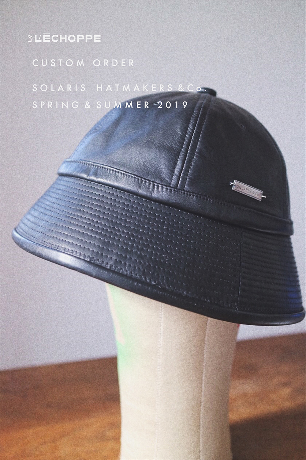 SOLARIS HATMAKERS & Co.の帽子を自分好みにカスタム