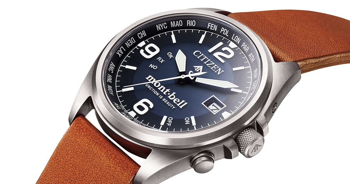 CITIZEN × mont-bellによるコラボレーションウォッチに待望の第3弾が登場