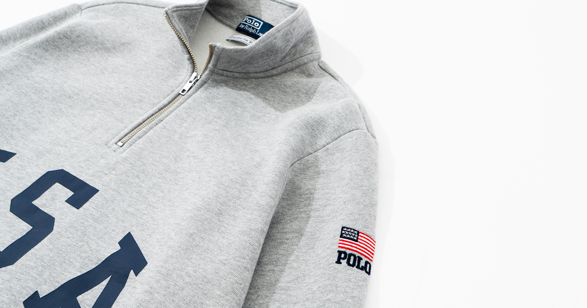 Polo Ralph LaurenとRon Hermanによる別注企画、最新作は”USA”のロゴシリーズ