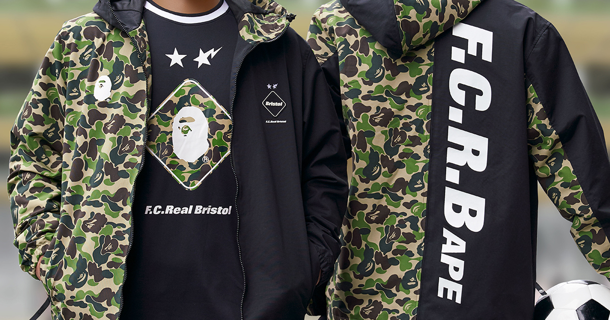 F.C.R.B.とA BATHING APE®のコラボプロジェクト『F.C.R.BAPE』