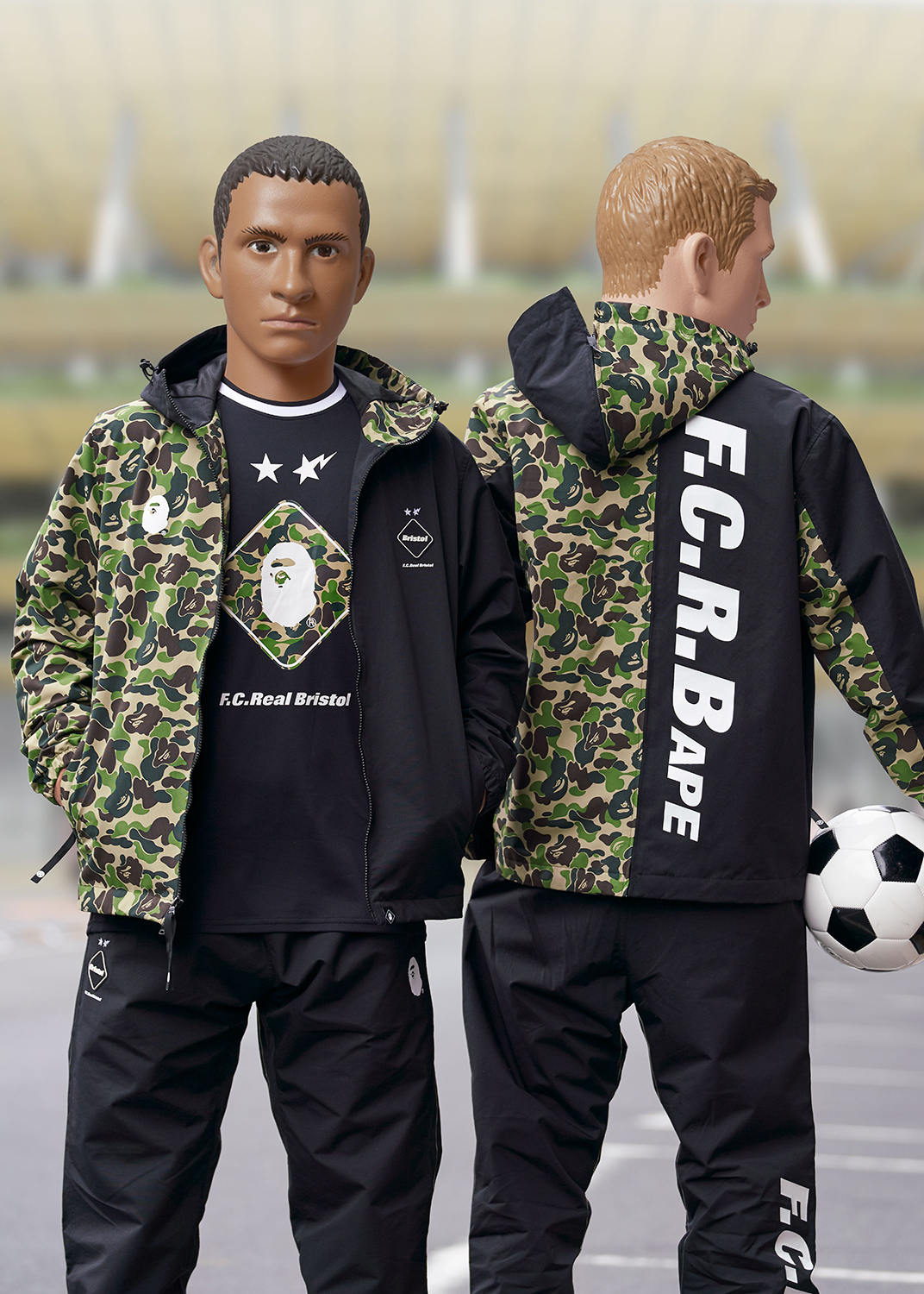 らくらくメ BAPE コーチジャケット 140cm wFTil-m13168027775 × F.C.R.