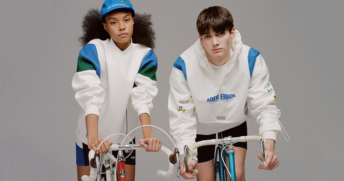 1940年代のサイクリングクラブからインスパイア。ADER error × SSENSE