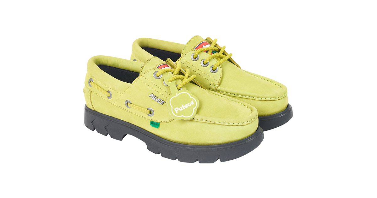 PALACE SKATEBOARDSとKicKersのコラボシューズ