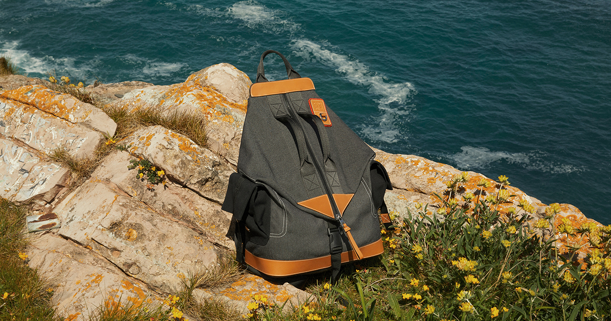 【美品】LOEWE Eye LOEWE Nature ELN トートバッグ LOEWEの『Eye/LOEWE/Nature』第2弾