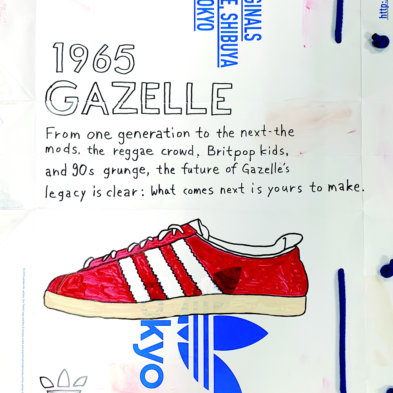 Naijel Graphのイラストを通してadidasの歴史を振り返る