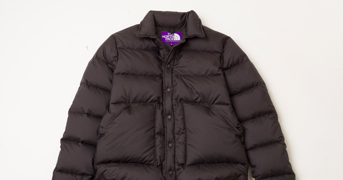 ダウンジャケットTHE NORTH FACE PURPLE LABEL RHC ダウンシャツ