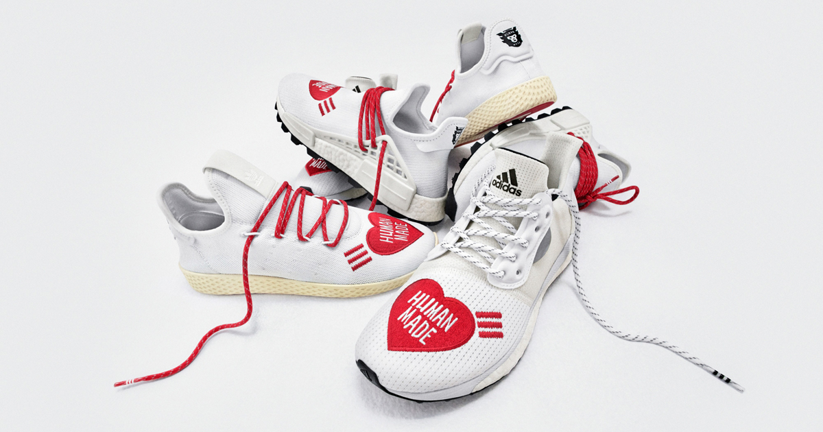 adidas Originals by Pharrell Williams × Human Madeが10月5日に発売