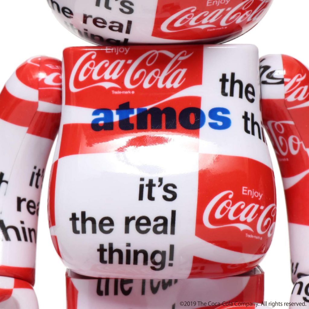 Coca-Cola® × BE@RBRICK × atmosのトリプルネームベアブリック