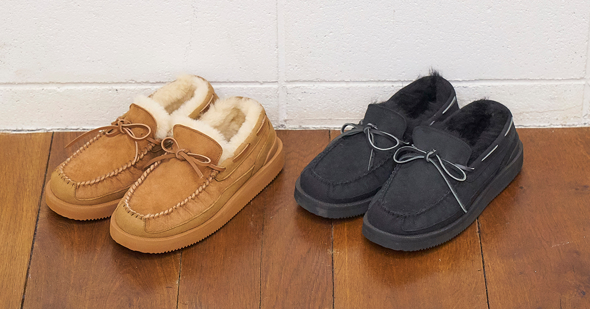 UNUSED 19FW SUICOKE ムートン モカシン 28cm UNUSED 19FW SUICOKE