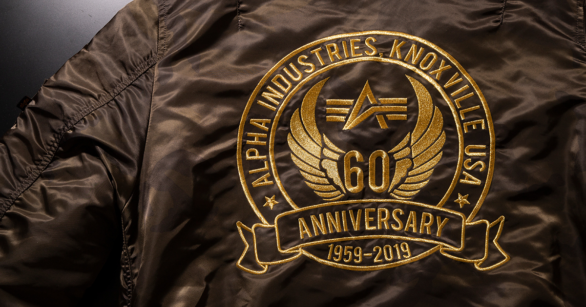 ALPHA INDUSTRIES 50周年記念本 ALPHA INDUSTRIESの60周年を記念したアニバーサリーコレクション