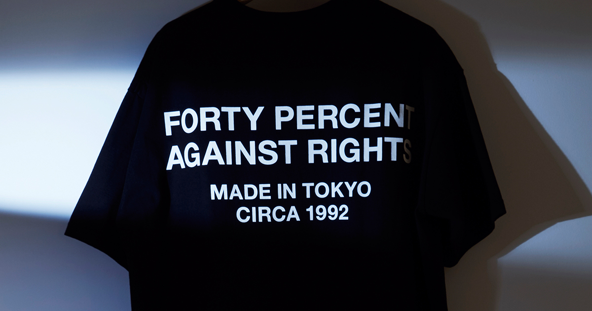 forty percent against rights FPAR ロンT - Tシャツ/カットソー(七分