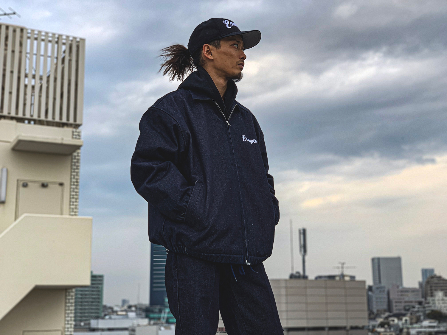 珠玉の名作『874』をデニムで再構築。EXAMPLE × Dickiesの