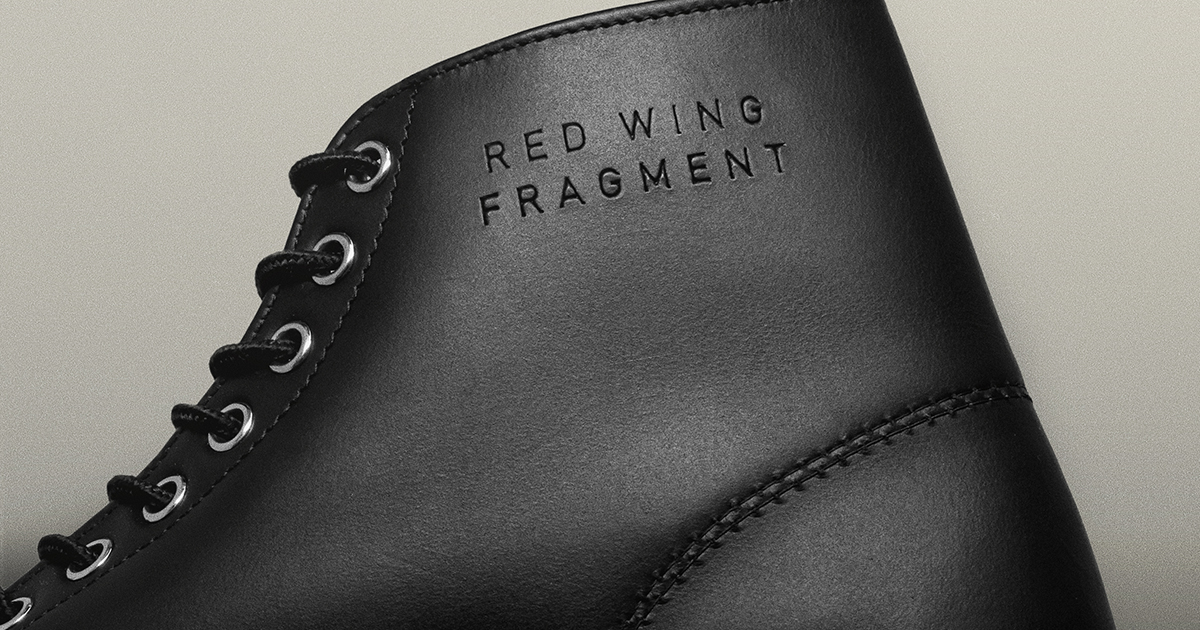 RED WING × fragment designのコラボレーションシューズ