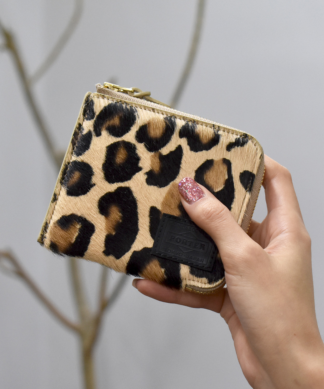 BAL x PORTER LEOPARD WALLET バルポーターレオパード-