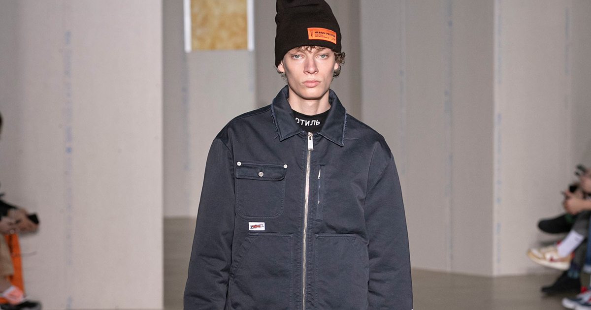 Heron Preston ヘロンプレストン 2020AW MADE IN RUMANIA ルーマニア製