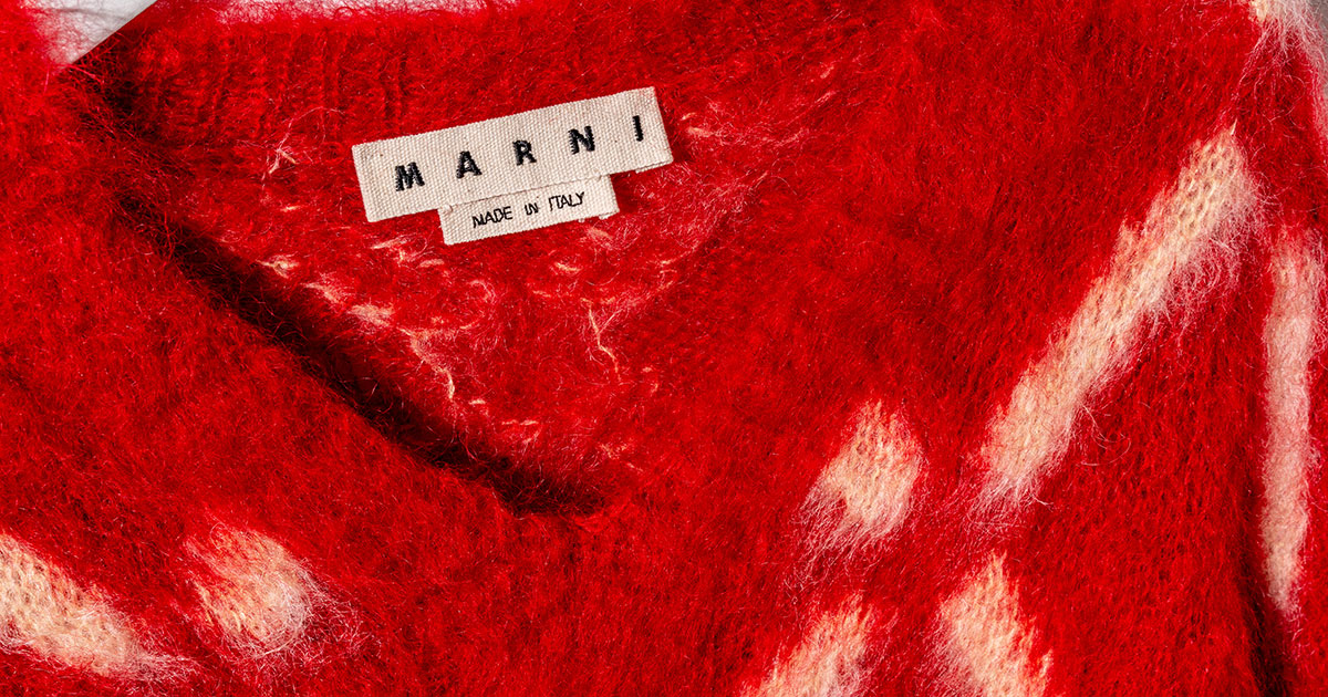 今日の逸品】MARNIのモヘアニット