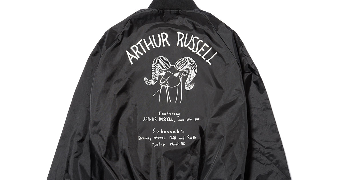 Arthur Russell × BONJOUR BONSOIRのコラボレーションアイテム