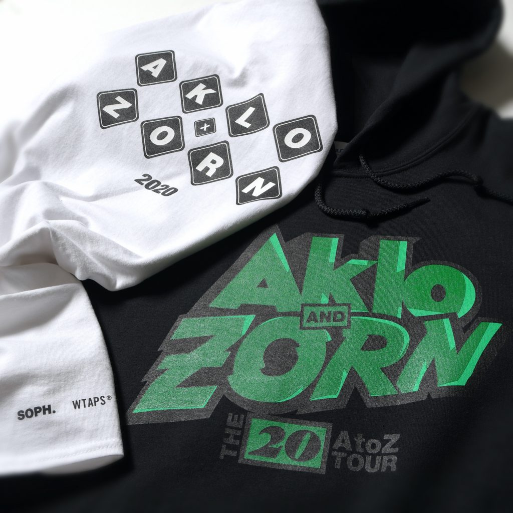 パーカーAKLO×ZORN AtoZ tour パーカー - northwoodsbookkeeping.com