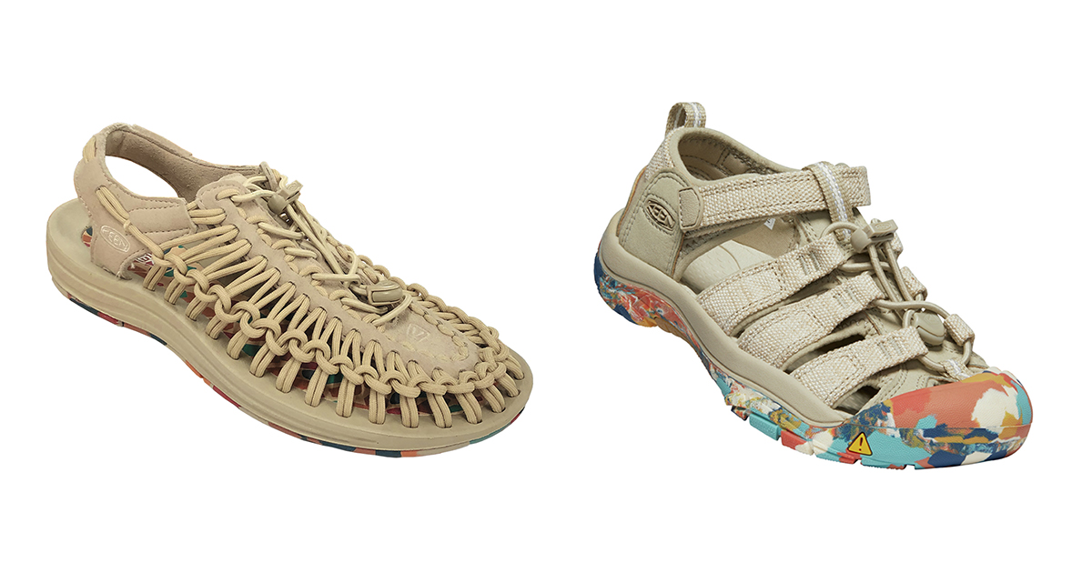 親子で楽しめる、KEEN × Omas Händeのコラボシューズ