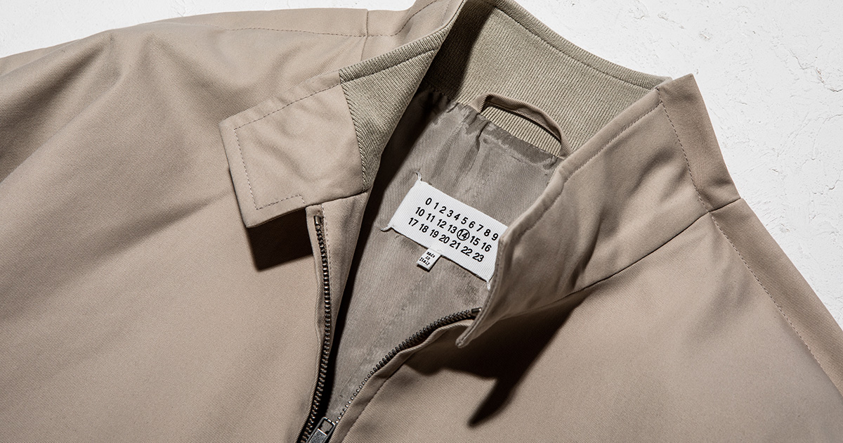 今日の逸品】Maison Margielaのハリントンジャケット
