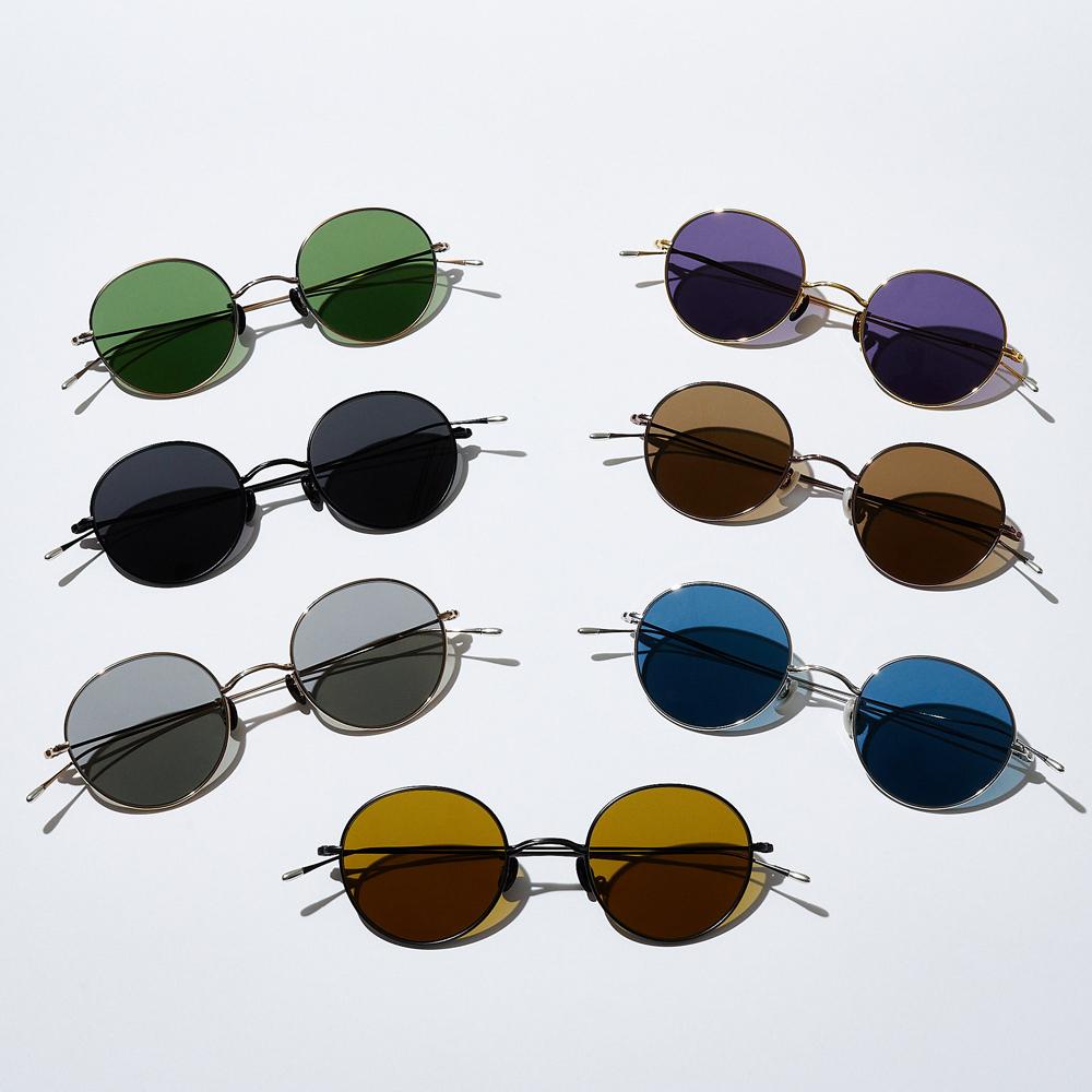 全8色のレンズカラーで展開される10 eyevanのサングラスコレクション