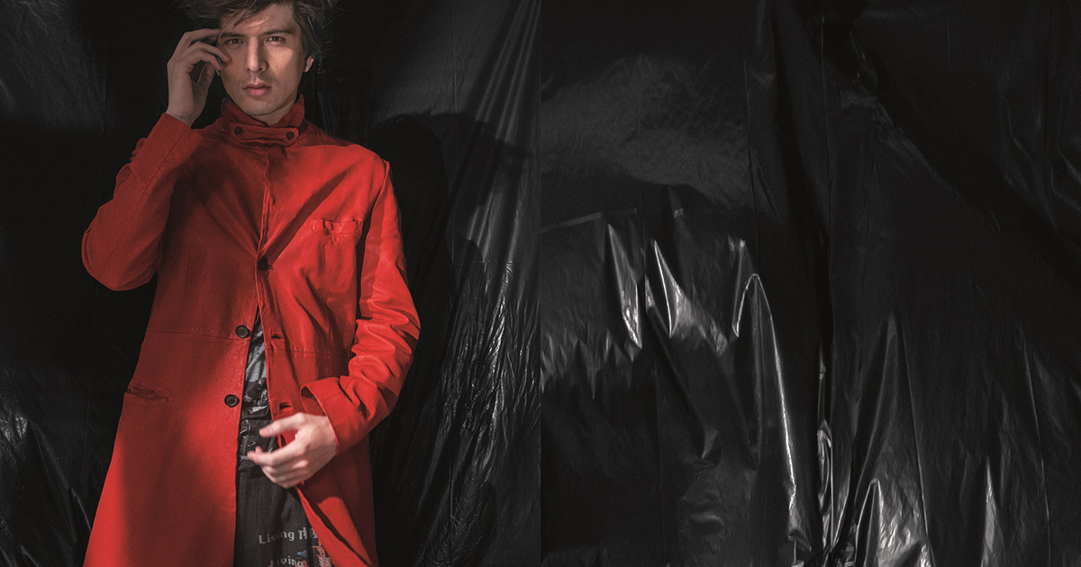 yohji yamamoto Black scandal ×朝倉絵　赤顔 yohji yamamoto Black scandal ×朝倉絵 赤顔 yohji yamamoto