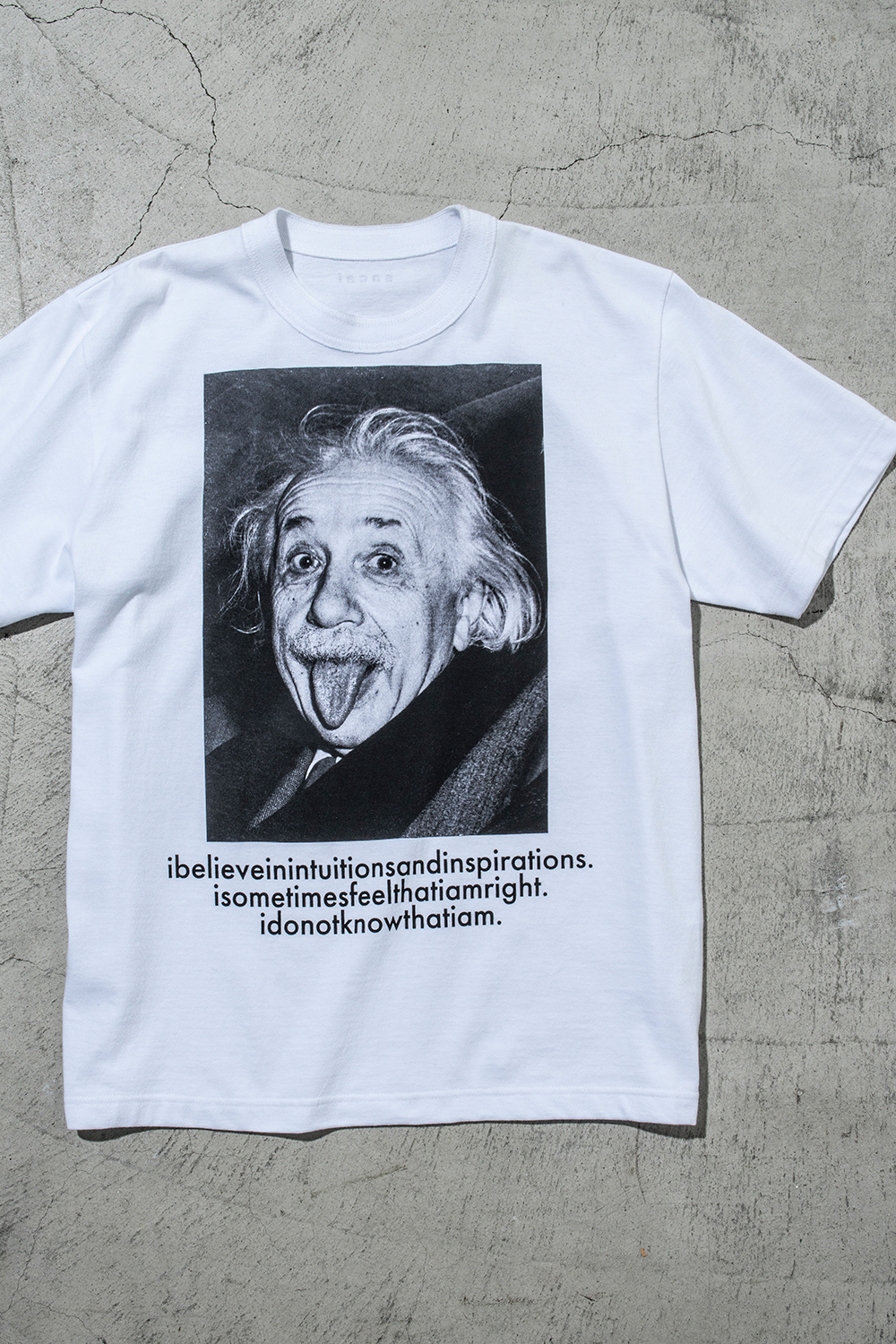 今日の逸品】sacai × EinsteinのTシャツ