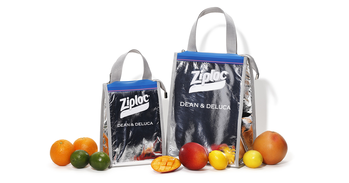 Ziploc × DEAN & DELUCA × BEAMS COUTUREのクーラーバッグ