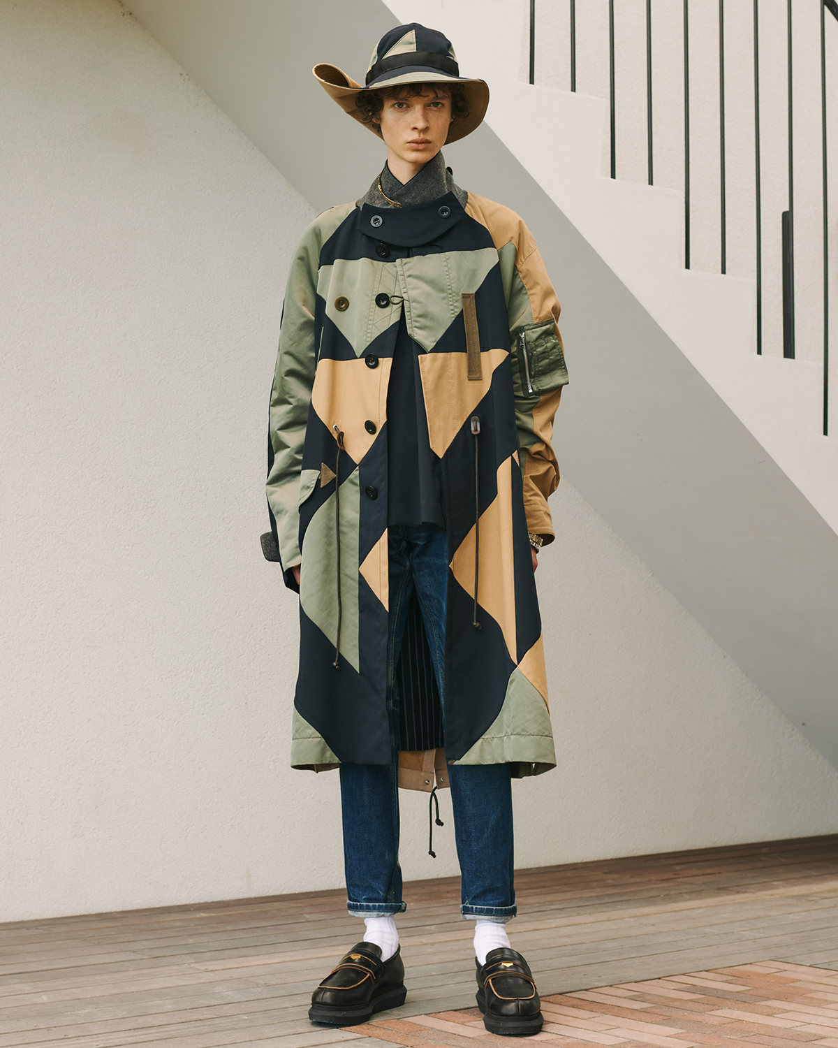 sacai 21ss Hank Willis Thomas コラボパンツ | guardline.kz